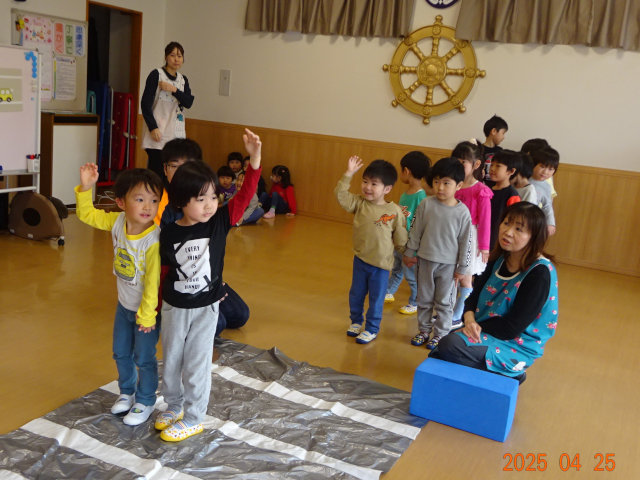 ほうりん保育園 交通安全教室