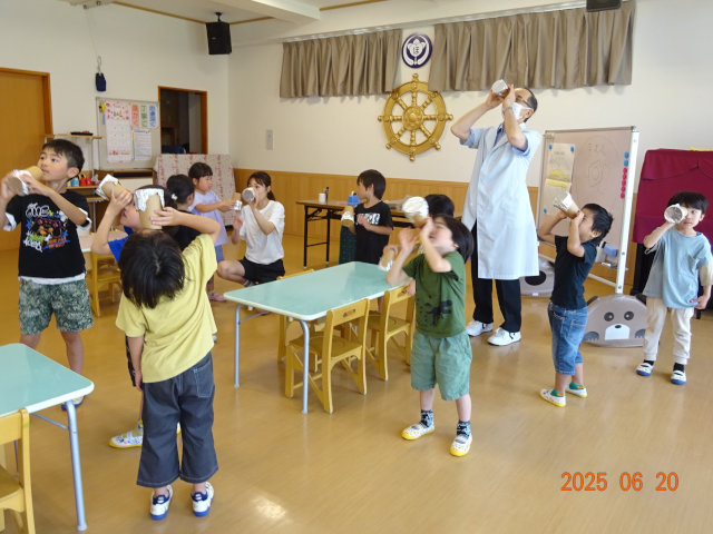 ほうりん保育園 科学教室